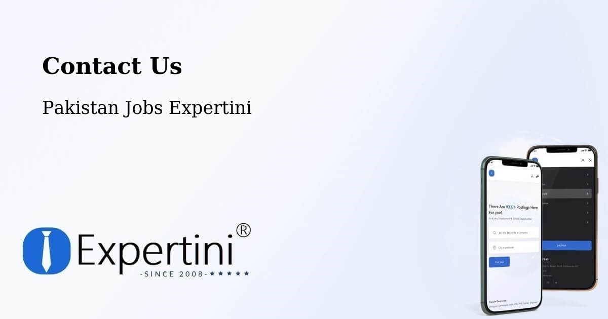 Contact Expertini – Tank - Pakistan Jobs Expertini